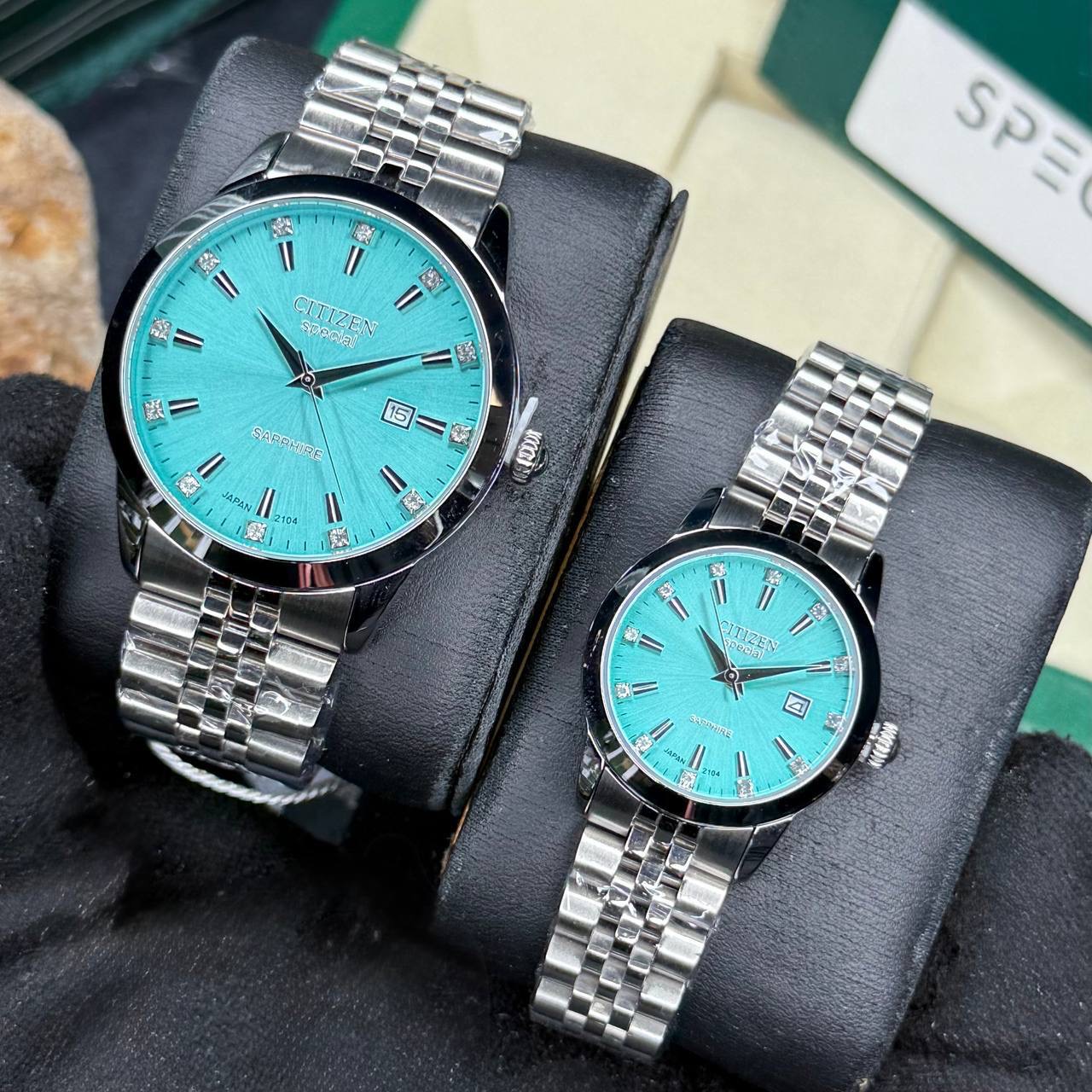 ساعت ست مردانه و زنانه سیتیزن اسپشیال نیکو کلاه nk01