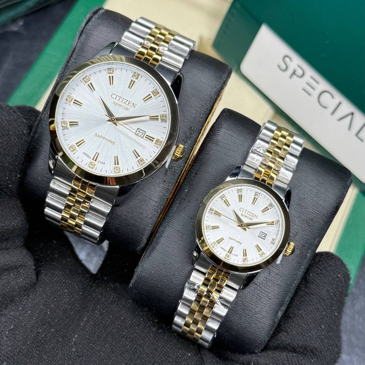 ساعت ست مردانه و زنانه سیتیزن اسپشیال نیکو کلاه nk01