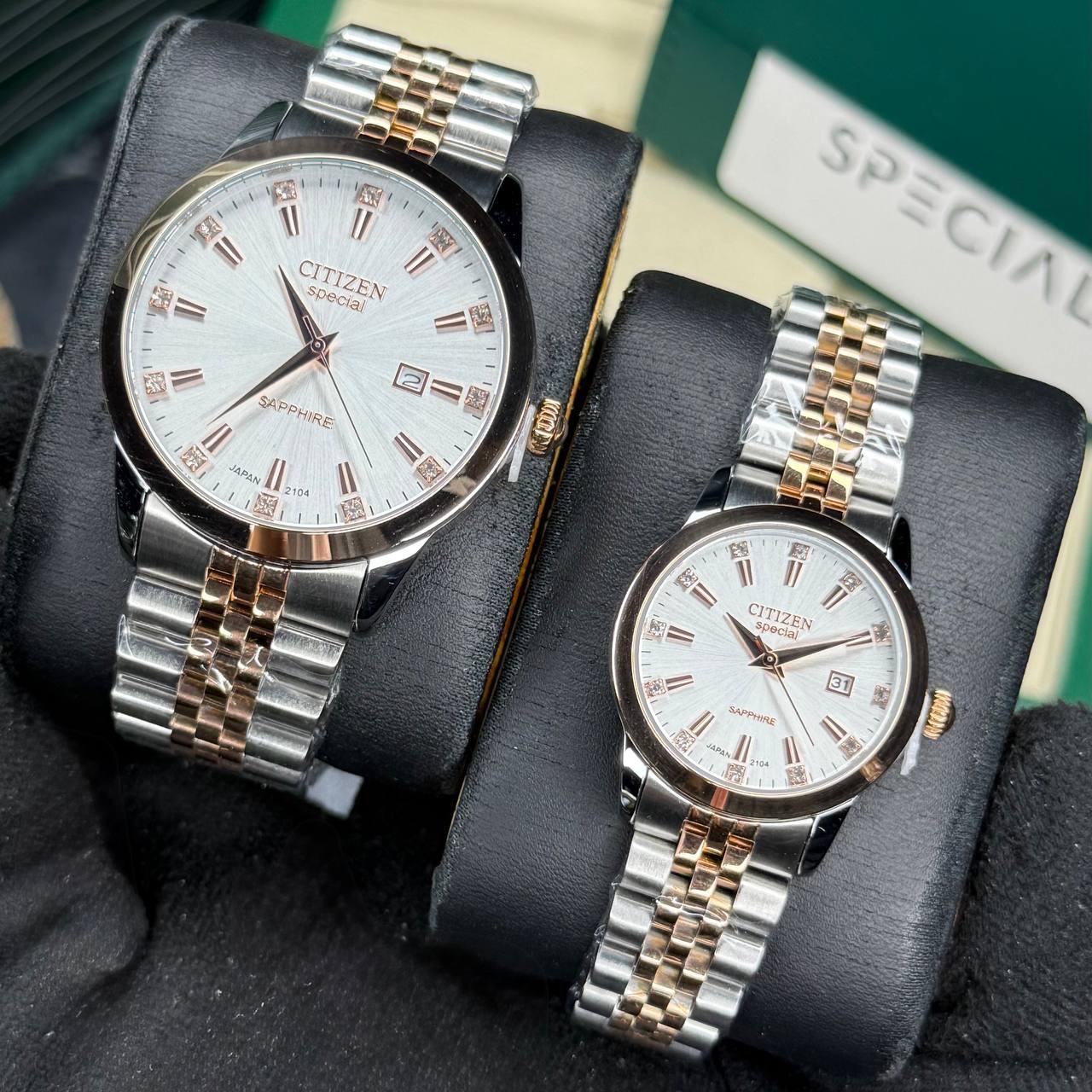 ساعت ست مردانه و زنانه سیتیزن اسپشیال نیکو کلاه nk01