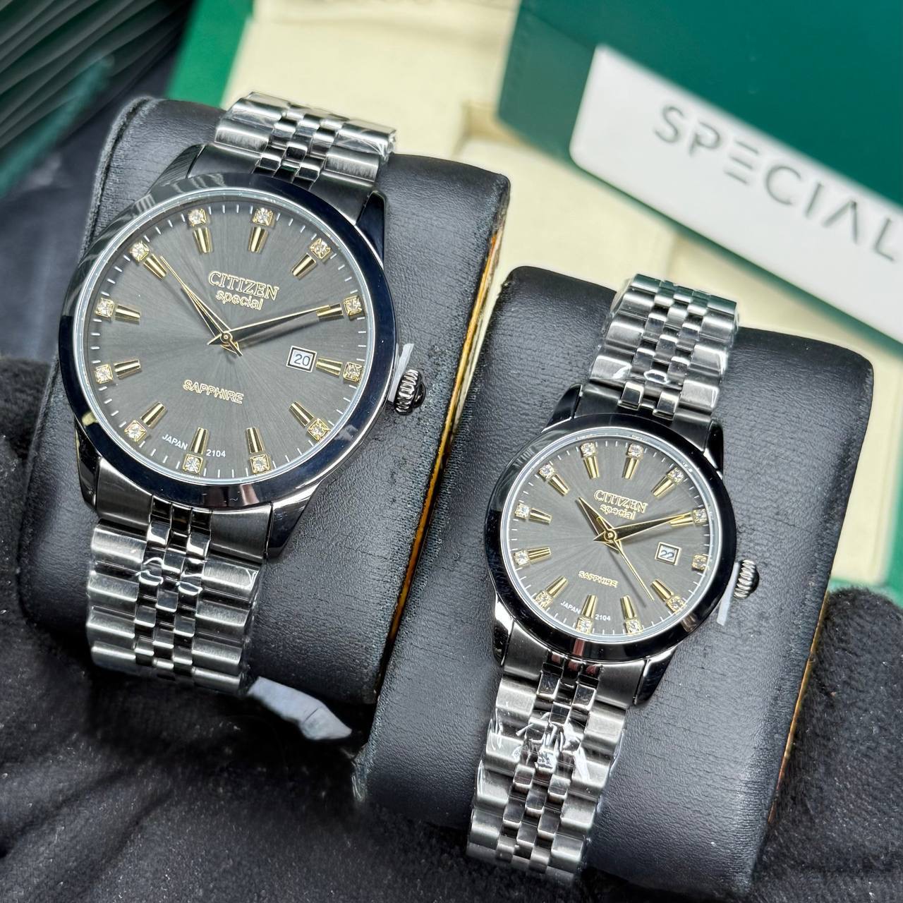 ساعت ست مردانه و زنانه سیتیزن اسپشیال نیکو کلاه nk01