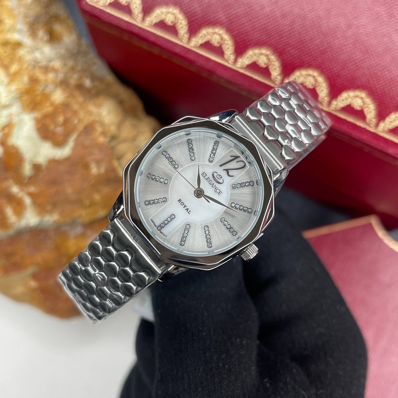 ساعت زنانه الگانس رویال نیکو کلاه NK0016