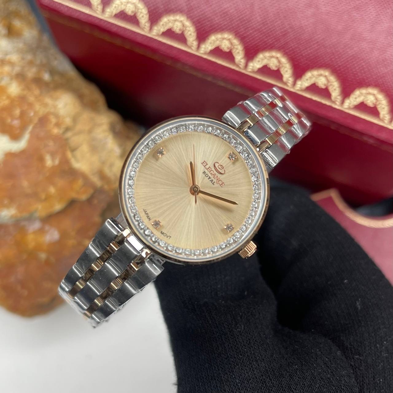 ساعت زنانه الگانس رویال نیکو کلاه NK0017