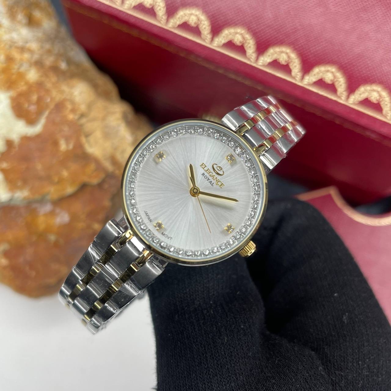 ساعت زنانه الگانس رویال نیکو کلاه NK0017